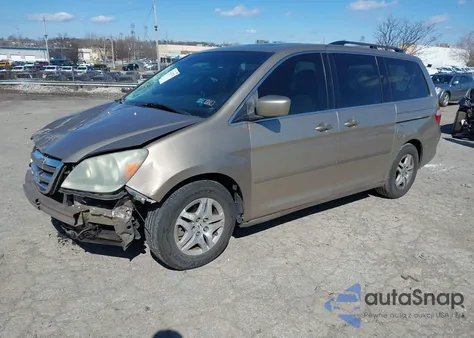 2006 Honda Odyssey Ex-L z USA, uszkodzony, nr VIN 5FNRL386X6B430377